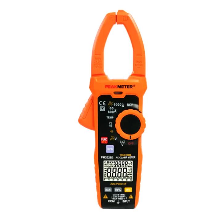 کلمپ آمپر متر پیک متر مدل  PM2028B PEAKMETER PM2028B T-RMS AC Digital Clamp Meter